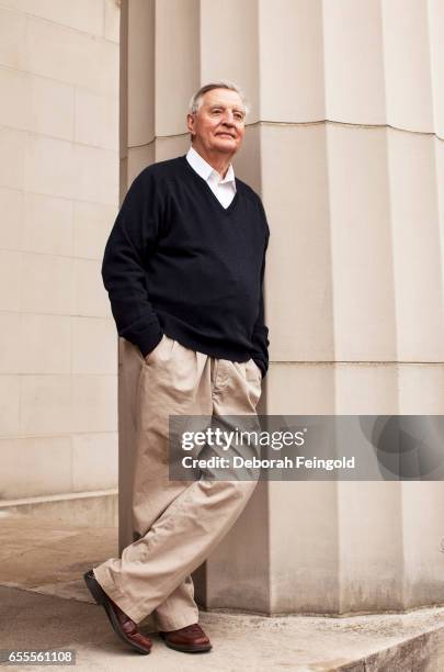 Deborah Feingold/Corbis via Getty Images) MINNEAPOLIS Former Vice President Walter Mondale poses on April 1, 2010 in Minneapolis, Minnesota.