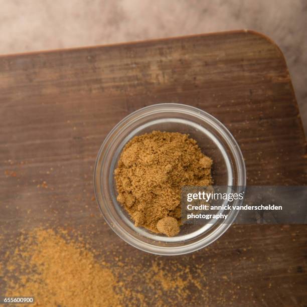 hot curry powder. - cumin - fotografias e filmes do acervo