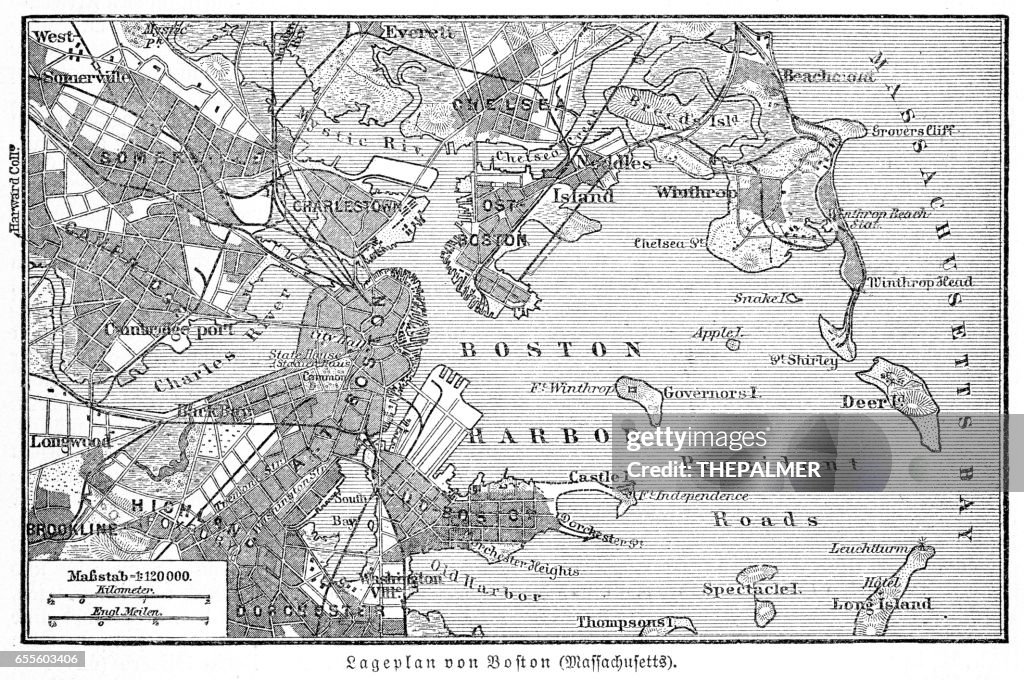 Boston map 1895