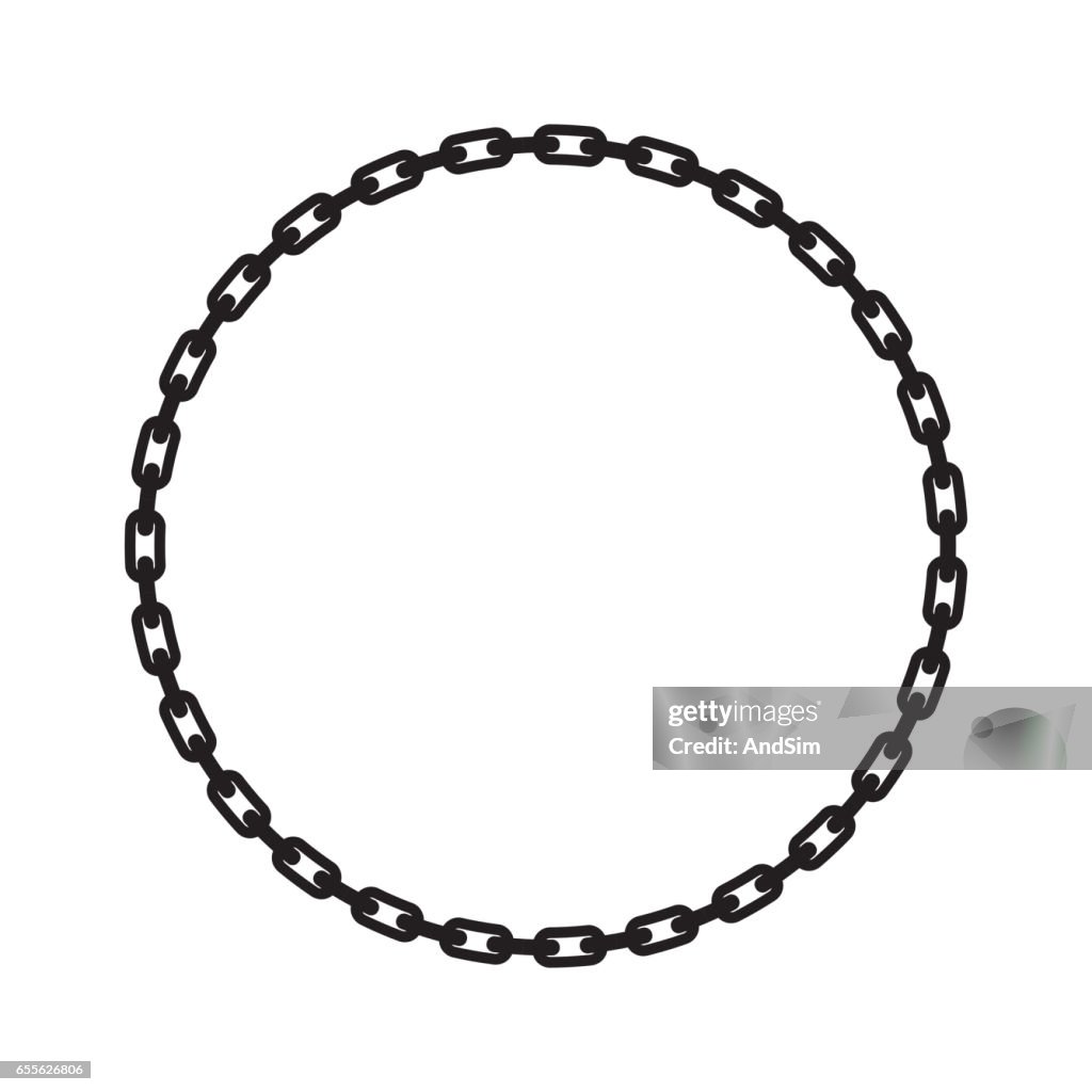 Chain Frame Vector High-Res Vector Graphic - Getty Images