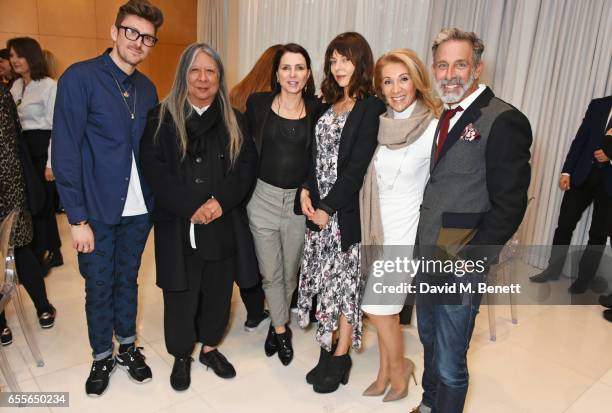 Henry Holland, John Rocha, Sadie Frost, Jemima French, Aliza Reger and Ben de Lisi attend the Debenhams Summer 17 Salon Show with global supermodel...