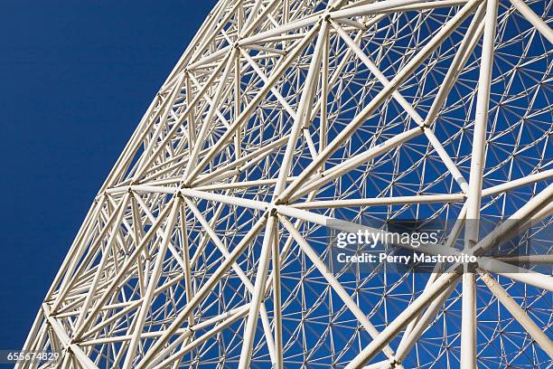 geodesic dome - biosphere 2 arizona foto e immagini stock