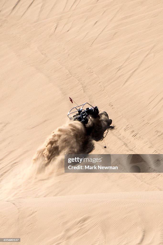 Dune Buggies on sand dunes