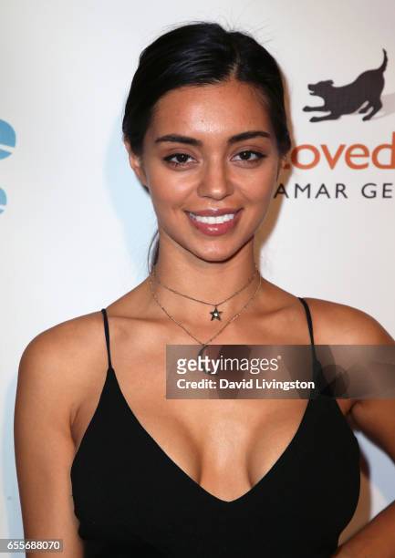 Deserae Rose attends the Let The Animals Live Gala at the Olympic Collection Banquet & Conference Center on March 19, 2017 in Los Angeles, California.