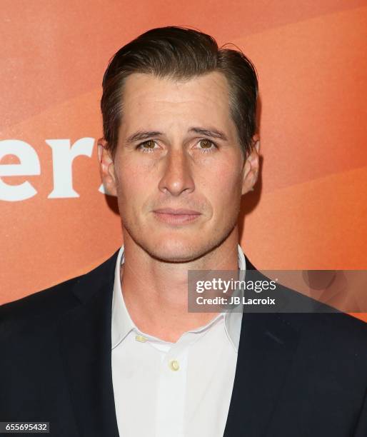 Brendan Fehr attends the 2017 NBCUniversal Summer Press Day on March 20, 2017 in Beverly Hills, California.