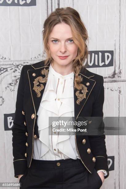 Actress Rebecca Ferguson attends Build Series to discuss "Life" at Build Studio on March 20, 2017 in New York City.