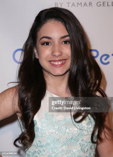 Actress Mariah Quintana attends the Let The Animals Live Gala at the Olympic Collection Banquet & Conference Center on March 19, 2017 in Los Angeles,...