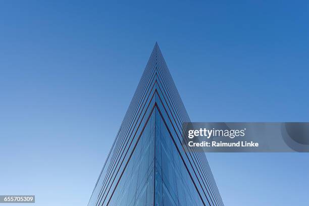 glass facade - stadttor stock pictures, royalty-free photos & images