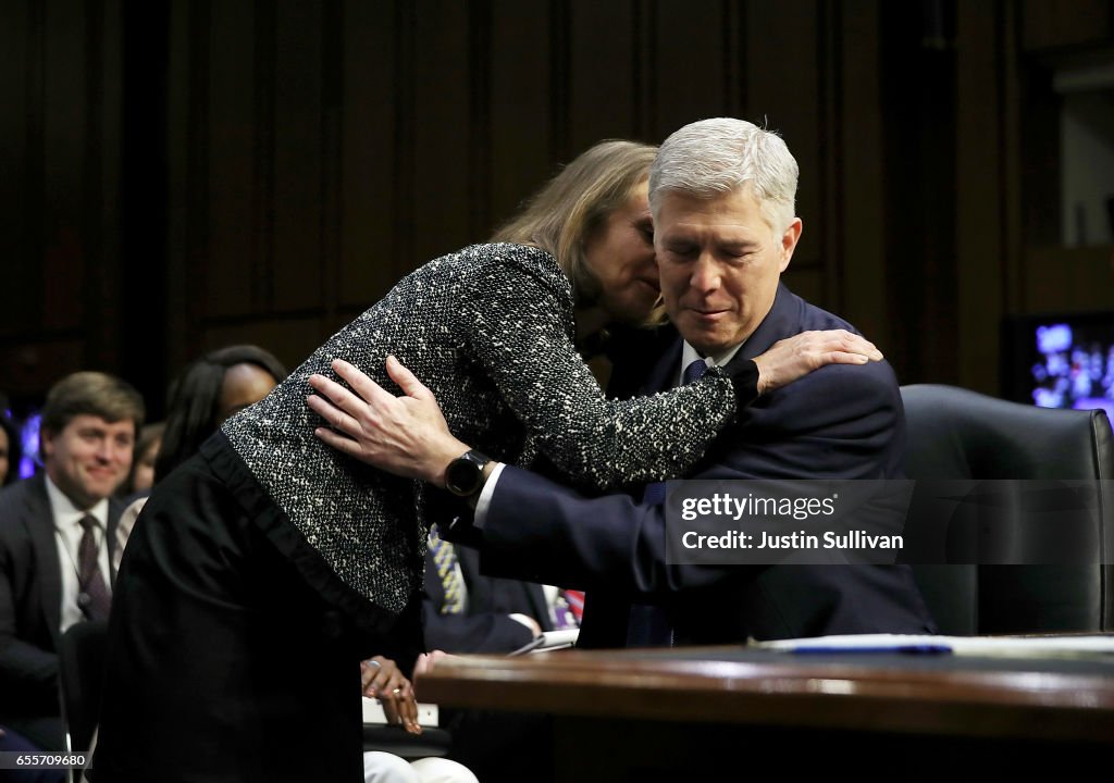Senate Holds Confirmation Hearing For Supreme Court Nominee Neil Gorsuch
