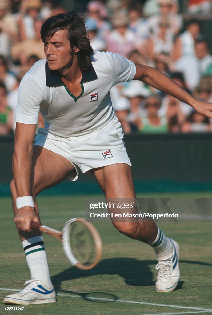 Adriano Panatta At 1976 Wimbledon Championships