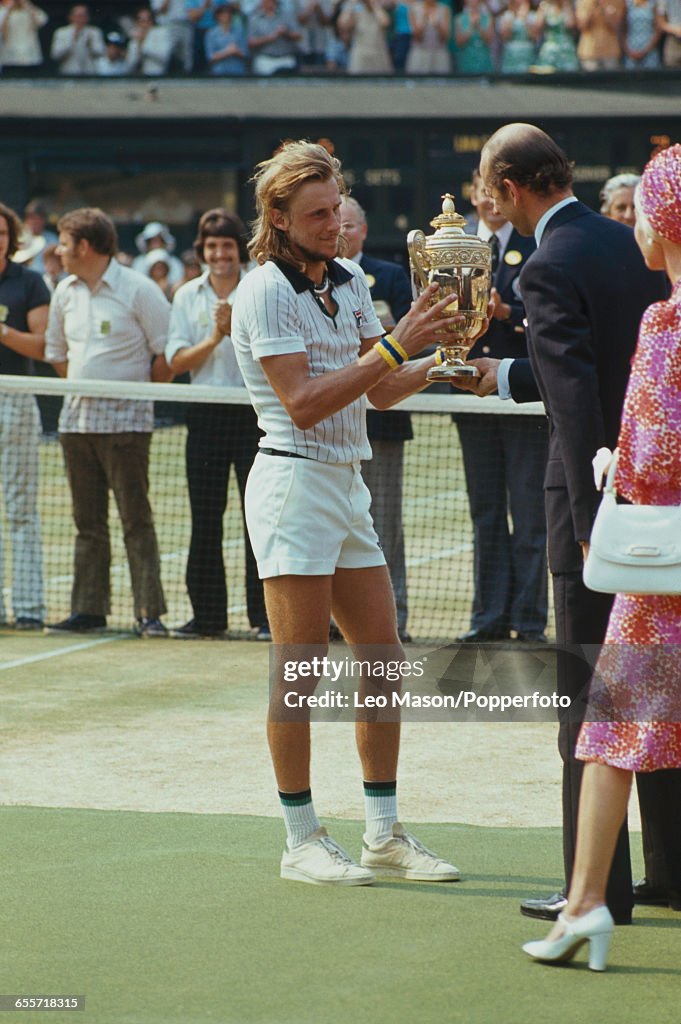 Bjorn Borg Wins 1976 Wimbledon Championships