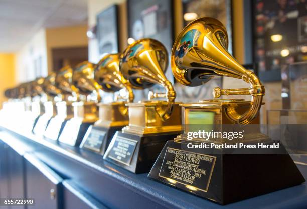 Grammy awards won in recent years by Bob Ludwig and Adam Ayan of Gateway Mastering Studios.