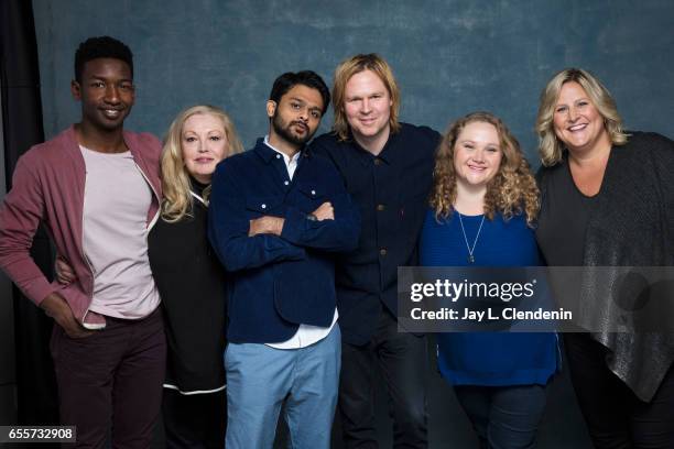 Actor Mamoudou Athie, actress Cathy Moriarty, actor Siddharth Dhananjay, director/writer Geremy Jasper, actress Danielle Macdonald, and actress...