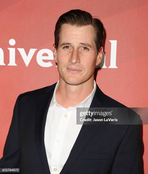 Actor Brendan Fehr attends the 2017 NBCUniversal summer press day The Beverly Hilton Hotel on March 20, 2017 in Beverly Hills, California.