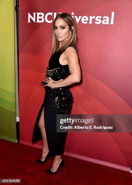 Executive producer/judge Jennifer Lopez of 'World Of Dance' attends the 2017 NBCUniversal Summer Press Day at The Beverly Hilton Hotel on March 20,...