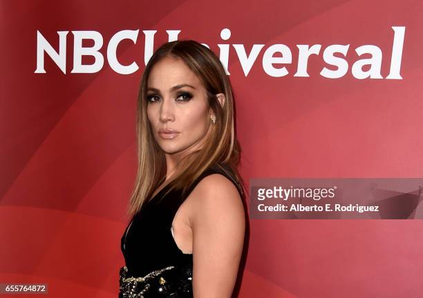 Executive producer/judge Jennifer Lopez of 'World Of Dance' attends the 2017 NBCUniversal Summer Press Day at The Beverly Hilton Hotel on March 20,...