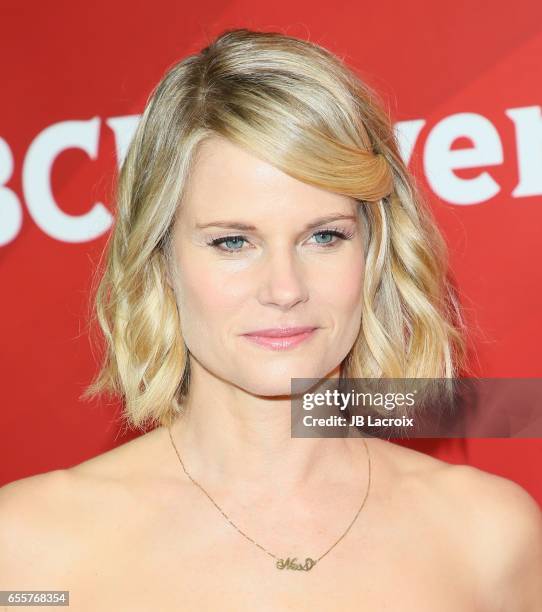 Joelle Carter attends the 2017 NBCUniversal Summer Press Day on March 20, 2017 in Beverly Hills, California.