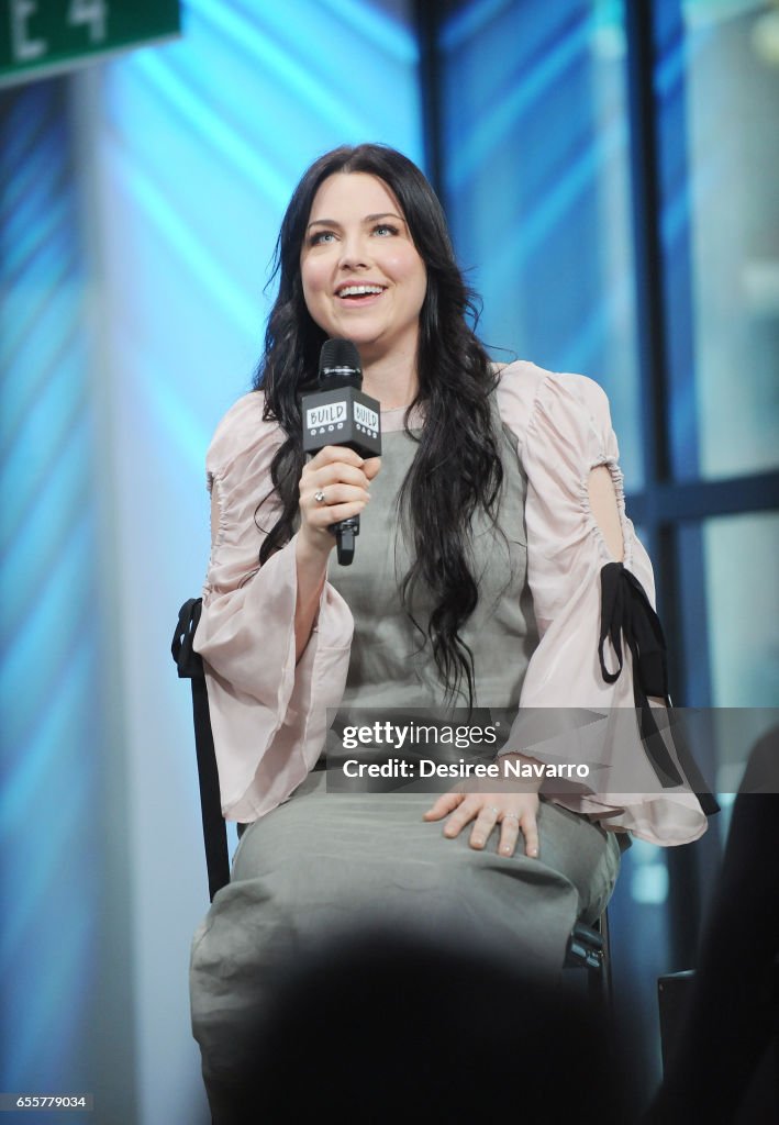 Build Series Presents Amy Lee Discussing Her New Single "Speak to Me"