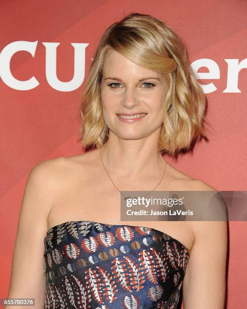 Actress Joelle Carter attends the 2017 NBCUniversal summer press day The Beverly Hilton Hotel on March 20, 2017 in Beverly Hills, California.