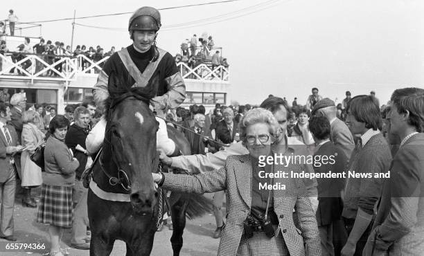 Finn who rode Luska to victory in the Irish Distillers Grand National Chase at Fairyhouse, Meath, .