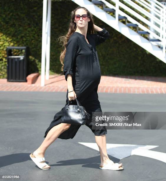 Emilie Livingston is seen on March 20, 2017 in Los Angeles, California.