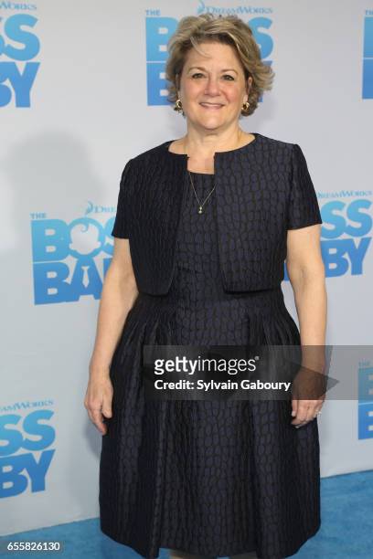 Bonnie Arnold attends "The Boss Baby" New York Premiere on March 20, 2017 in New York City.