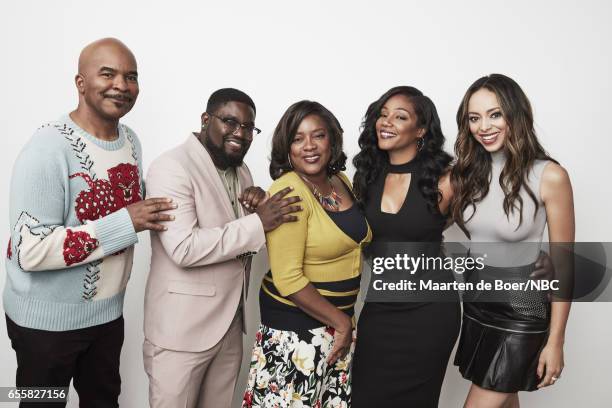 NBCUniversal Portrait Studio, March 2017 -- Pictured: David Alan Grier, Lil Rel Howery, Loretta Devine, Tiffany Haddish, Amber Stevens West "The...