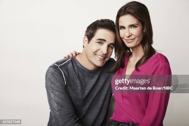 NBCUniversal Portrait Studio, March 2017 -- Pictured: Galen Gering, Kristian Alfonso, "Days of Our Lives" -- on March 20, 2017 in Los Angeles,...