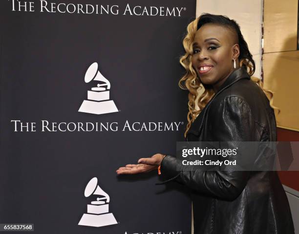 Singer/ songwriter Andrea Martin attends the GRAMMY Pro Songwriters Summit: Women Making Music at The Apollo Theater on March 20, 2017 in New York...