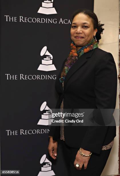 Director of Education, Apollo Theater Foundation, Shirley Taylor attends the GRAMMY Pro Songwriters Summit: Women Making Music at The Apollo Theater...