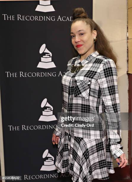 Singer/ songwriter Kendra Foster attends the GRAMMY Pro Songwriters Summit: Women Making Music at The Apollo Theater on March 20, 2017 in New York...