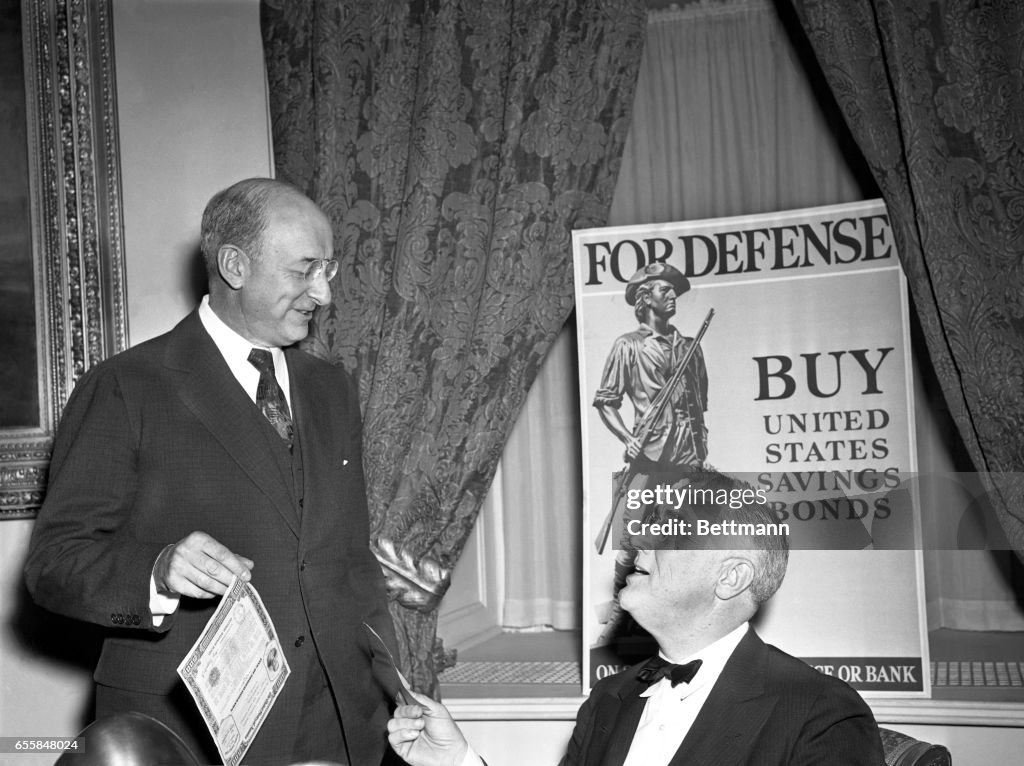 President Buys First Savings Bond