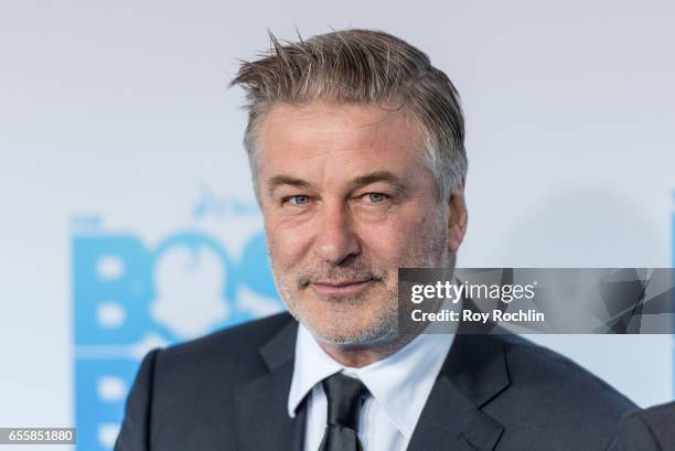 Actor Alec Baldwin attends "The Boss Baby" New York Premiere at AMC Loews Lincoln Square 13 theater on March 20, 2017 in New York City.