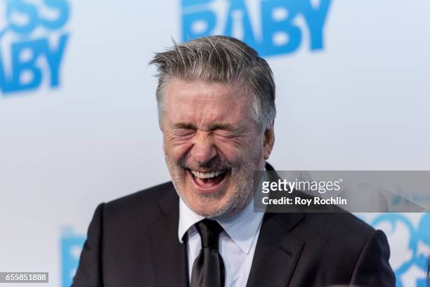 Actor Alec Baldwin attends "The Boss Baby" New York Premiere at AMC Loews Lincoln Square 13 theater on March 20, 2017 in New York City.
