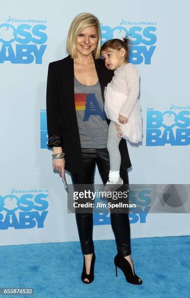 Kate Bolduan attends "The Boss Baby" New York premiere at AMC Loews Lincoln Square 13 theater on March 20, 2017 in New York City.