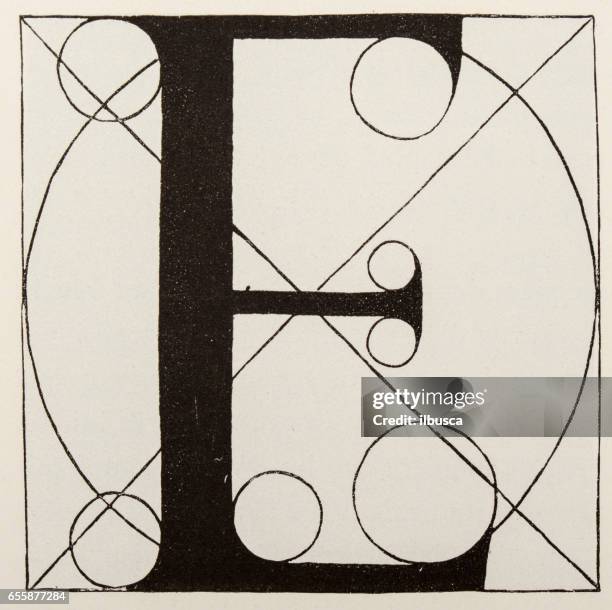 leonardo's sketches and drawings: letter e - leonardo da vinci stock illustrations