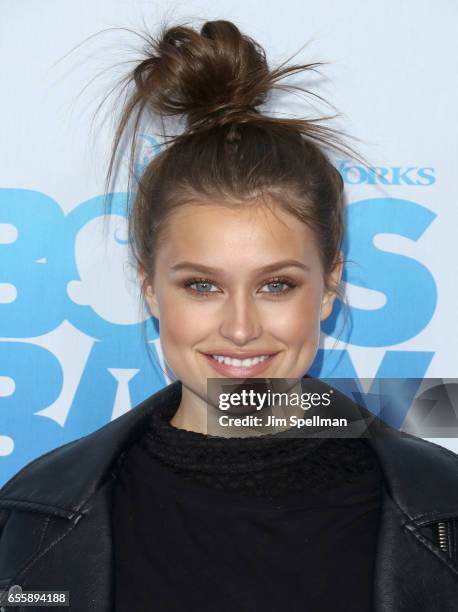 Model Lexi Wood attends "The Boss Baby" New York premiere at AMC Loews Lincoln Square 13 theater on March 20, 2017 in New York City.