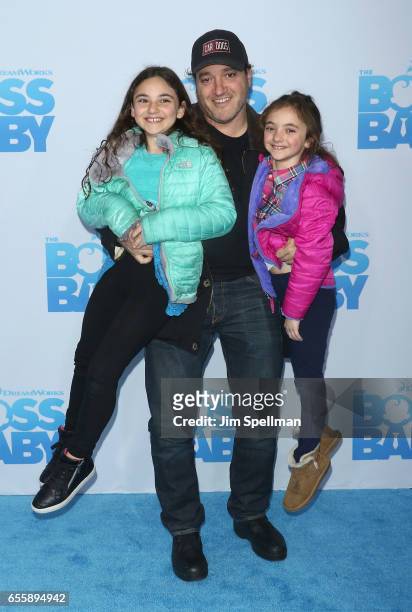 Actor Gregg Bello attends "The Boss Baby" New York premiere at AMC Loews Lincoln Square 13 theater on March 20, 2017 in New York City.