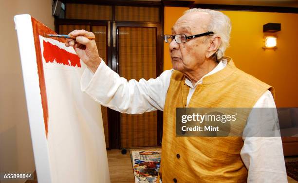 S H Raja S H Raza Photos and Premium High Res Pictures - Getty Images
