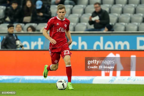 Patrick Weihrauch of FC Wuerzburger Kickers controls the ball during the Second Bundesliga match between TSV 1860 Muenchen and FC Wuerzburger Kickers...