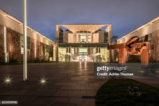 bundeskanzleramt, berlin, deutschland, europa - städtereise imagens e fotografias de stock