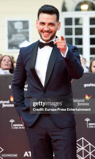 Fran Perea attends the 20th Malaga Film Festival 2017 opening ceremony at the Cervantes Theater on March 17, 2017 in Malaga, Spain.