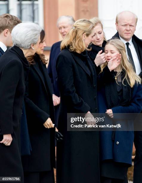 Princess Benedikte of Denmark, Carina Axelsson, Princess Alexandra zu Sayn-Wittgenstein-Berleburg, Princess Nathalie zu Sayn-Wittgenstein-Berleburg,...