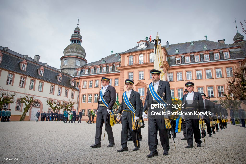 Prince Richard Funeral Service In Bad Berleburg