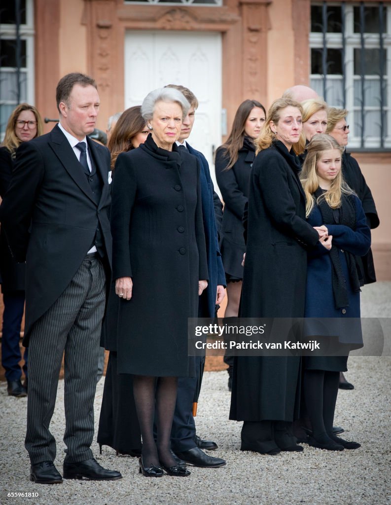 Prince Richard Funeral Service In Bad Berleburg