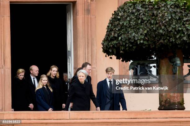 Princess Alexandra zu Sayn-Wittgenstein-Berleburg, Alexander Johannsmann, Countess Ingrid, Princess Nathalie zu Sayn-Wittgenstein-Berleburg, Princess...