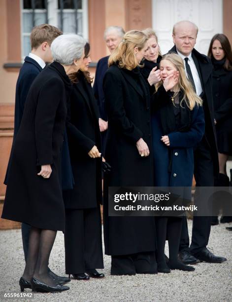 Princess Benedikte of Denmark, Count Richard, Carina Axelsson, Princess Alexandra zu Sayn-Wittgenstein-Berleburg, Countess Ingrid, Princess Nathalie...