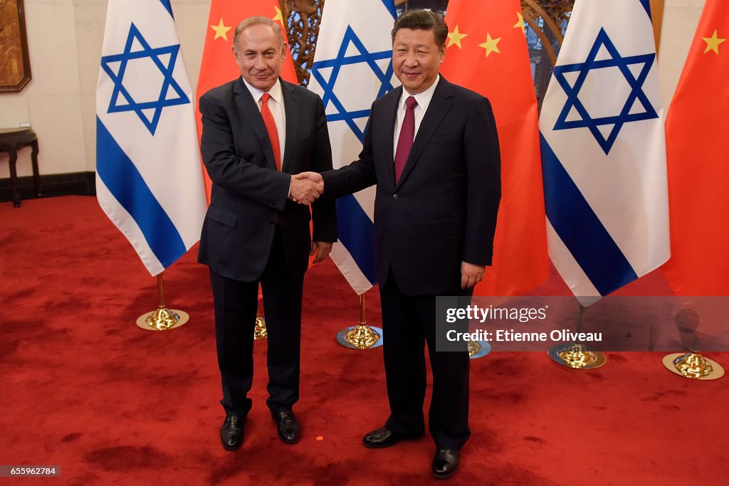 Israeli Prime Minister Benjamin Netanyahu Visits China