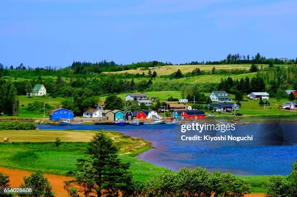 in the island - prince edward island stock pictures, royalty-free photos & images