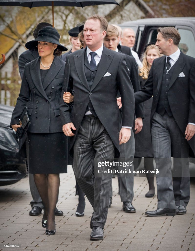 Prince Richard Funeral Service In Bad Berleburg